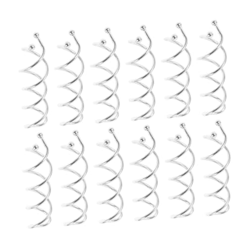 Beavorty 30 Stück Teiliges Metall Spirale Haarnadeln mit Abgerundeten Spitzen Schonende Twist Styling Pins für Damen und Mädchen Langlebige nicht Kratzende Haarklammern für DIY Duttfrisuren Beavorty 30 Stück Teiliges Metall Spirale Haarnadeln mit Abgerundeten Spitzen Schonende Twist Styling Pins für Damen und Mädchen Langlebige nicht Kratzende Haarklammern für DIY Duttfrisuren von Beavorty