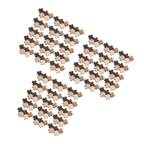 Beavorty 300 Stck. Teiliges Vintage Holzkreuz Anhänger Leichte Mini Holzperlen für Religiösen Schmuck Diy Bastelzubehör für Armbänder und Halsketten Robust und Kratzfest Spirituelles Design von Beavorty