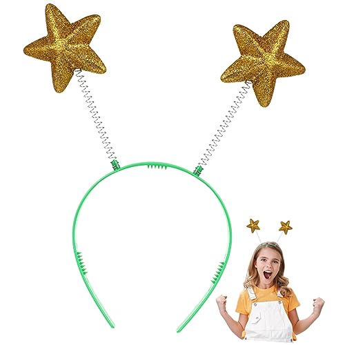 Beavorty 32 Stk Pentagramm-stirnband 8 Stern-stirnband Für Mädchen Weihnachtskopfbedeckung Sterne Haarschmuck Weihnachts-haarschmuck Cosplay-haarreifen Schal Kind Kunststoff Schüttgut von Beavorty