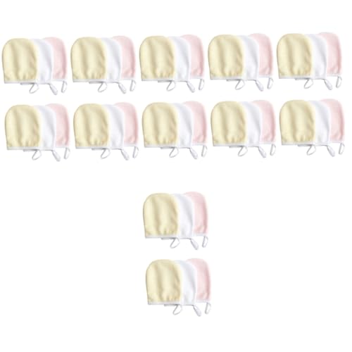 Beavorty 36 Stk Handschuhe Zum Abschminken Mikrofaser Körpertücher Abschminktücher Für Das Gesicht Make-up-entferner-pads Für Das Gesicht Badetücher Superfeine Faser Gesichtspolster Einweg von Beavorty