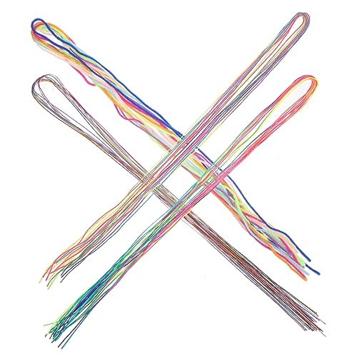 Beavorty 36-teiliges Regenbogen-haargummi-set Haar-accessoires Lebendige Befestigung Für Frauen Für Zöpfe String-set von Beavorty