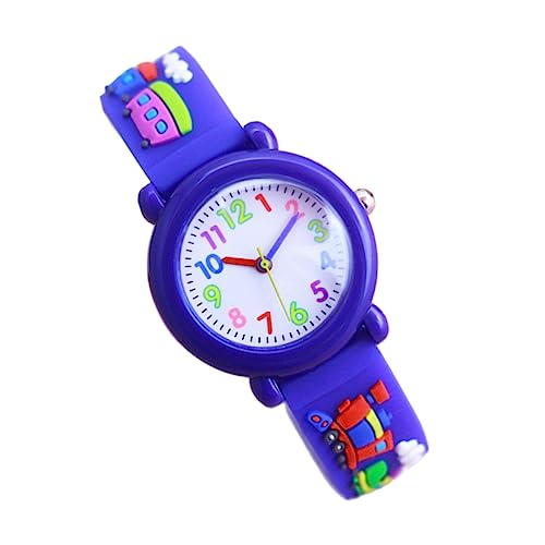 Beavorty 3D Kinder Cartoon Armbanduhr Silikon Uhr für Mädchen Verstellbar Bunt Quarzwerk Leicht Ablesbar für Alltag Beavorty 3D Kinder Cartoon Armbanduhr Silikon Uhr für Mädchen Verstellbar Bunt Quarzwerk Leicht Ablesbar für Alltag von Beavorty