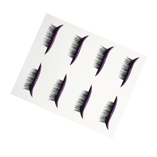 Beavorty Elegante Eyeliner-wimpernaufkleber 4 Paar Klebestreifen Für Einen Verbesserten Make-up-look von Beavorty