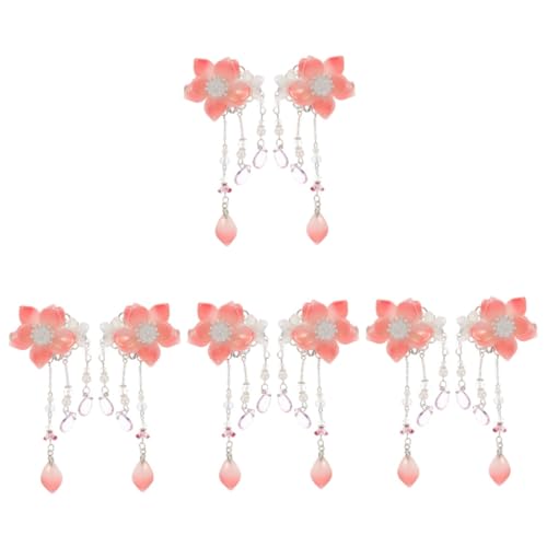 Beavorty 4 Paare Haarnadel Kopfbedeckung Haarspangen Haarnadeln Haarspangen Für Frauen Haarstyling Zubehör Ästhetisches Haarzubehör Temperament Haarspange Haarspange Zinklegierung von Beavorty