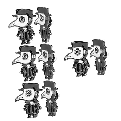 Beavorty 4 Sätze Emaille Brosche Hat Medizinische Anstecknadel Broschen Pullover Hemd Anstecknadel Metall n Für Kleidung Arzt 2 Stück * 4 von Beavorty