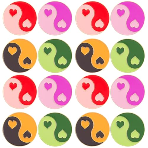 Beavorty 4 Sätze Herz Brosche Für Frauen Einzigartige Anstecknadeln Für Kleidung Rucksäcke Und Taschen Kreative Dekorative Pins Für Und Besondere Anlässe 4 Stück * 4 von Beavorty