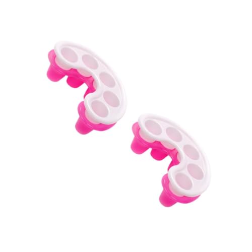 Beavorty 4 Stck. Maniküre Soak Schalen Nagellackentferner Schüssel aus Robustem Kunststoff Kammern Design für Gel Polish Entfernung und Nagelpflege im Nail Salon und Zuhause von Beavorty