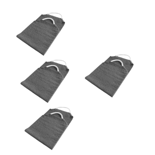 Beavorty 4-teiliges Peeling-badetuch-set Rücken-duschtuch Körperwäscher Badetuch Waschhandtuch Für Männer Und Frauen von Beavorty