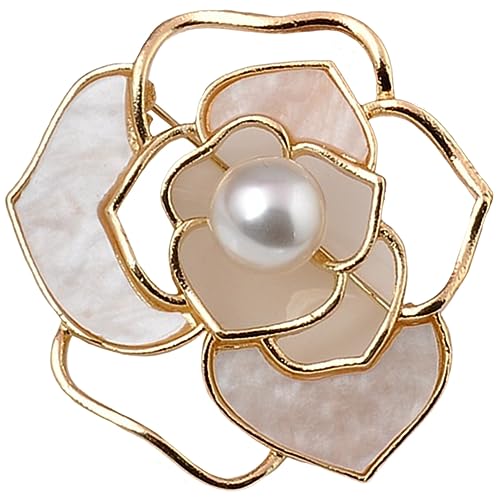 Beavorty 4 Stück Brosche für Damen Eleganter Anstecker Legierung Vielseitig Einsetzbar für Kleidung Hüte Anzüge Dekoration von Beavorty