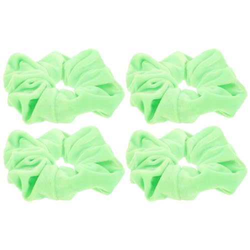 Beavorty 4stücke Elastische Haar Bänder Scrunchies Leuchtend Für Frauen Mädchen von Beavorty