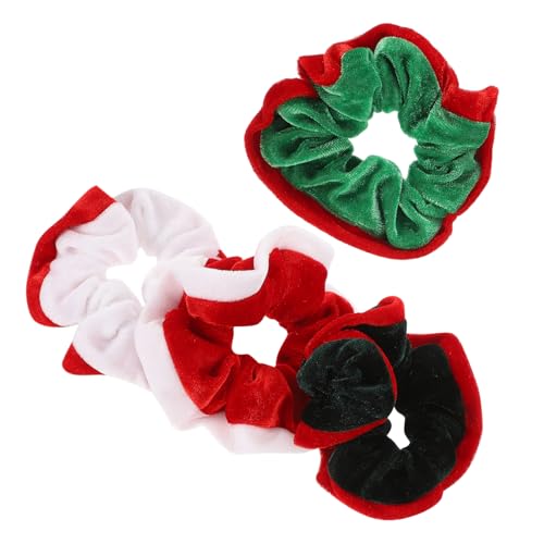 Beavorty Weihnachts Haargummis Elastische Haarbänder Festliche Haarties Für Frauen Zufälliger Stil von Beavorty