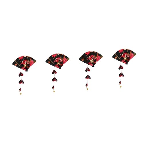 Beavorty 4 Stück Haarnadel Traditionelle Haarspange Chinesisches Hanfu-haar Japanische Haarspangen Haarspange Mit Kirschblüte Frauen-kimono Bettwäsche Aus Baumwolle Fräulein Hochzeit Bobby von Beavorty