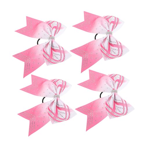 Beavorty Cheer Bows Haarschleife Haarband Für Frauen Mädchen Elastische Haargummis Mit Schleifen von Beavorty
