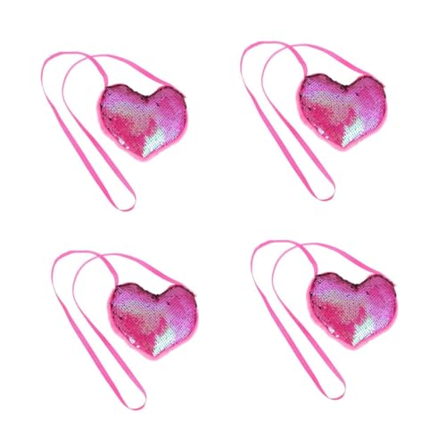 Beavorty 4 Stück Herzförmige Pailletten Umhängetasche für Mädchen Leichte Schultertasche Glitzer Crossbody Bag für Schule Reisen und Shopping Süße Geschenkidee Beavorty 4 Stück Herzförmige Pailletten Umhängetasche für Mädchen Leichte Schultertasche Glitzer Crossbody Bag für Schule Reisen und Shopping Süße Geschenkidee von Beavorty