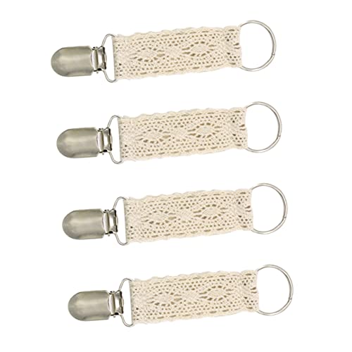 Beavorty 4stücke Hutclips Aus Spitze Tragbar Für Reise Taschen Rucksäcke Hüte Fixieren Und Verlieren Vermeiden Praktisch Und Robust von Beavorty