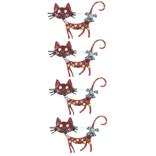 Beavorty 4 Stück Katzenbrosche Für Kleidung Damenhosen Broschen Und Anstecknadeln Für Damen Broschennadeln Dekorative Anstecknadeln Für Kleidung Broschen Für Hosen Sicherheitsnadeln Beavorty 4 Stück Katzenbrosche Für Kleidung Damenhosen Broschen Und Anstecknadeln Für Damen Broschennadeln Dekorative Anstecknadeln Für Kleidung Broschen Für Hosen Sicherheitsnadeln von Beavorty