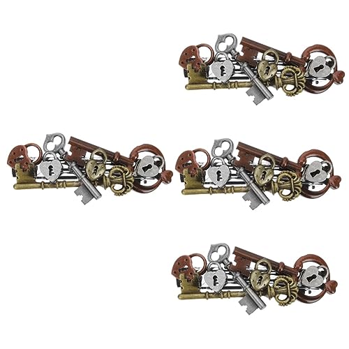 Beavorty 4 Stück Accessoires Für Die Heimkehr Braune Haargriffe Koralle Haarspange Libelle Vintage Haarspangen Haarklammer Gotische Haarnadel Haarschlangen Uhr Steampunk Legierung von Beavorty