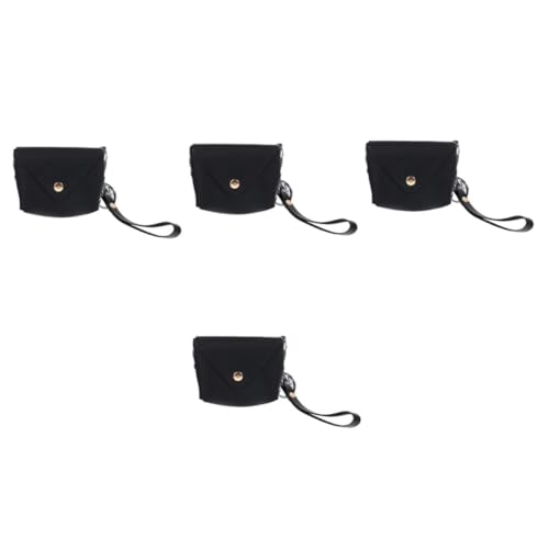 Beavorty 4 Stück Mini Geldbörse Damen mit Schlüsselanhänger Kleine Münzgeldbörse Strapazierfähigem PU Lobster Verschluss Praktischer Schlüsselhalter und Modischer Taschenanhänger Vielseitig von Beavorty