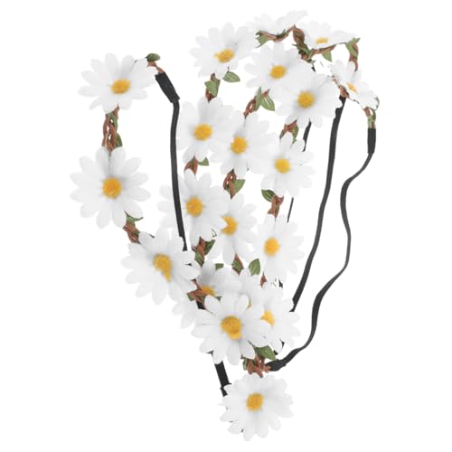 Beavorty 4 Stück Teiliges Mädchen Haarband mit Weißen Elegantes Handgefertigtes Blumenkranz Stirnband für Hochzeiten und Strandurlaub Beavorty 4 Stück Teiliges Mädchen Haarband mit Weißen Elegantes Handgefertigtes Blumenkranz Stirnband für Hochzeiten und Strandurlaub von Beavorty