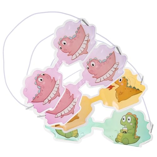 Beavorty 4stücke Eisbeutel Für Junge Mädchen Augenpads Im Cartoon-design Kühlende Augenpads Tragbare Augen-eisbeutel von Beavorty