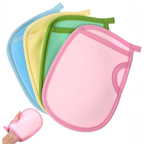 Beavorty 4stücke Exfolierende Handschuhe Sanfte Peeling-mitts Für Körperpflege Hautreinigung Massage Für Dusche Und Bad Für Junge Mädchen Und Erwachsene Blau Grün Gelb Beavorty 4stücke Exfolierende Handschuhe Sanfte Peeling-mitts Für Körperpflege Hautreinigung Massage Für Dusche Und Bad Für Junge Mädchen Und Erwachsene Blau Grün Gelb von Beavorty