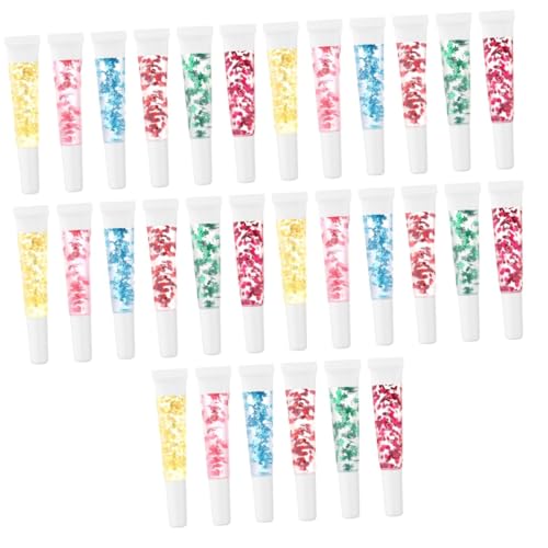 Beavorty 5 Sätze 5Er Set Lipgloss Bulk Makeup Farbloser Lipgloss Damen Lipgloss Transparenter Lipgloss Makeup Lipgloss Kleiner Farbloser Lipgloss Kosmetischer Lipgloss 6 Stück * 5 von Beavorty