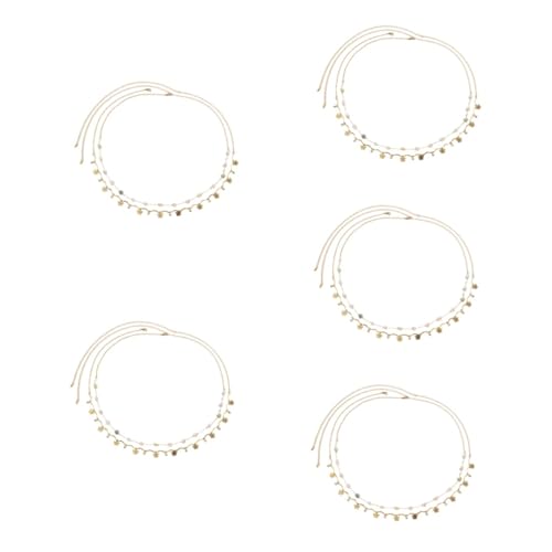 Beavorty 5 Sätze Boho Bauchketten Mit Rhinestone Metall Für Damen Verstellbare Körperkette Eleganter Schmuck Für Outfits Stilvolle Accessoires Für Frauen 2 Stück * 5 von Beavorty