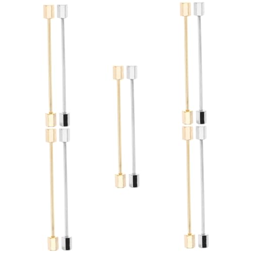 Beavorty 5 Sätze Herren Kragenstifte Metall Krawattennadeln Für Anzüge Hochwertige Kragenhalter Für Stilvolle Looks Geschenkidee Für Männer Zu Besonderen Anlässen 2 Stück * 5 von Beavorty