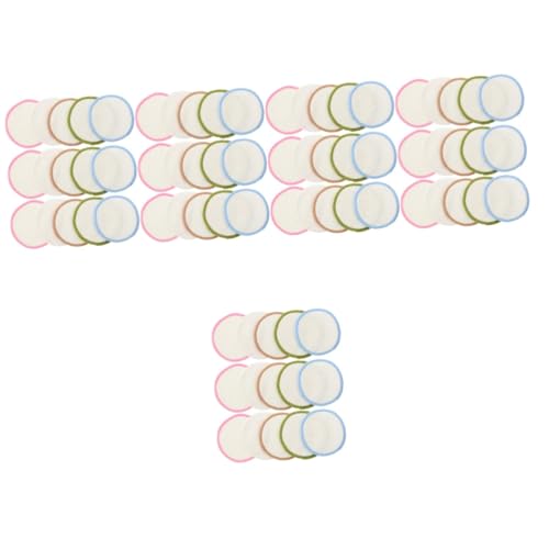 Beavorty 5 Sätze Reinigungspads Entferner Tücher Make-up-schwämme Make-up-pads Wischen Einweichpads Nehmen Make-up-puff Wiederverwendbares Abschminkpad Gel Bambusfaser 15 Stück * 5 von Beavorty