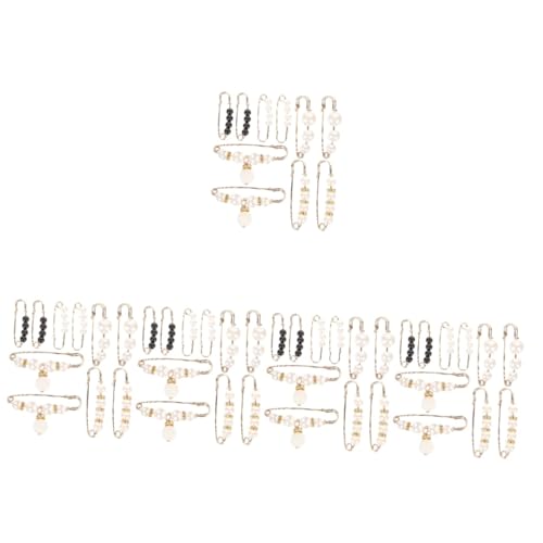 Beavorty 5 Sätze Sicherheitsnadeln Für Hosen Pullover Verstellbare Taillenstraffer Broschen Kleidungs Accessoires Für Damen Für Jacken Schals Röcke 10 Stück * 5 von Beavorty