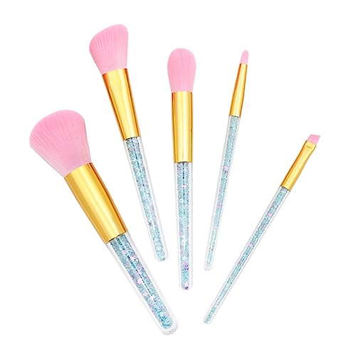 Beavorty 5stücke Teiliges Make-up Professionelle Schminkpinsel Mit Puderpinsel Augenbrauenpinsel Make-up-zubehör Für Damen von Beavorty