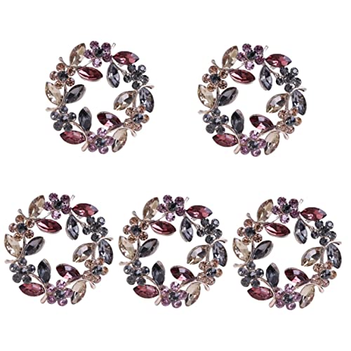 Beavorty 5 Stück Blumenbrosche für Damen Anstecknadel für Kleidung Schals Taschen für Besondere Anlässe Perfektes für Ihre Liebsten von Beavorty