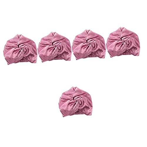 Beavorty Duschhut 5 Stück Doppellagige Satin-Bandanas Für Damen Seiden-Haarhaube Satin-Kopftuch Duschhaube Duschhut Seidenhaube Tragbare Bademütze Damen-Haarhaube Badehut Spa Duschhaube von Beavorty