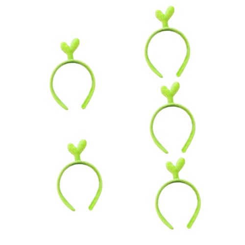 Beavorty 5 Stück Innovatives Bean Sprouts Stirnband Sprossen Stirnband Für Damen Modisches Haar-accessoire Für Fotografie Rollenspiele Geburtstag Weihnachten Halloween Cosplay von Beavorty