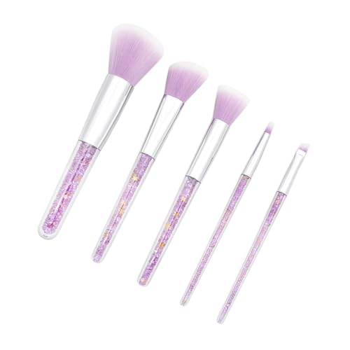 Beavorty 5stücke Teiliges Make Flüssige Foundationpinsel Kosmetikpinselset Puder Und Augenbrauenpinsel Make-up-zubehör Für Frauen von Beavorty