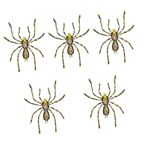 Beavorty 5 Stück Spinnenbrosche Boutonniere Pins Kleidung Brosche Clip Strass Dekorative Clip Spinnennadel Bekleidung Accessoire Stilvolle Pins Kleid Strass von Beavorty