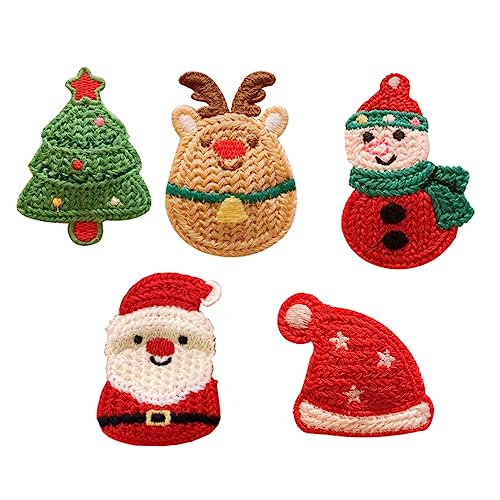 Beavorty 5st Weihnachtshaare Für Kinder Haarnadeln Aus Rentierhaar Weihnachten Gestrickte Haarspangen Weihnachtshaarspange Haarspange Aus Filz Haarschmuck Füllstoff Legiert Kleine Mädchen von Beavorty