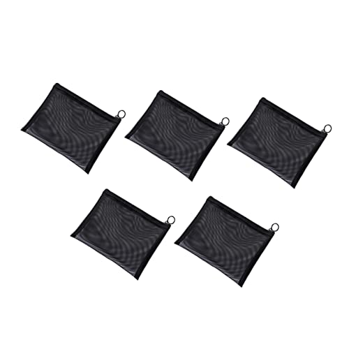 Beavorty 5stücke Transparente Kosmetiktasche Mit Reißverschluss Netzkulturtasche Kosmetikbeutel Organizer Für Kleine Beautyartikel Für Reisen Und Outdoor von Beavorty