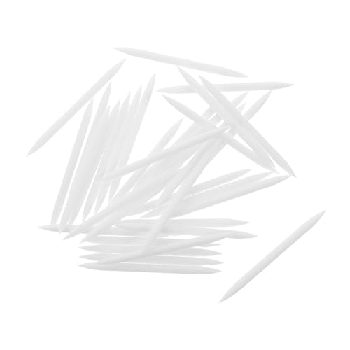 Beavorty 50 Stück Ersatz-eyeliner-pinsel Weiche Silikon-spitzen Für Präzises Auftragen Von Make-up Eyeliner-pinsel-beschläge von Beavorty