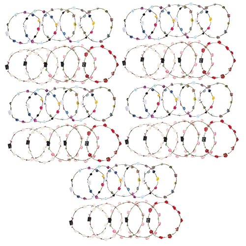 Beavorty 50 Stück Leuchtendes Girlanden-stirnband Haarschmuck Fräulein Plastik Blitz Leuchtende von Beavorty