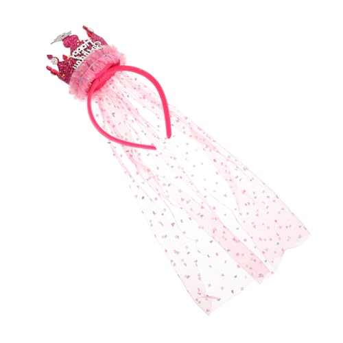 Beavorty 5St Gaze Stirnband Haarschmuck für Kinder hair accessories for girls Tiara Stirnband glänzendes Haarband Kinderkoffer Babyanzug Kopfschmuck für Kinder Kleidung Schal von Beavorty