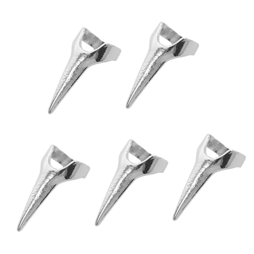 Beavorty 5Stücke Punk Ringe Für Herren Dekorative Klauenringe Gothic Ringe Im Cooler Schmuck Für Männer Ringschmuck Herren von Beavorty