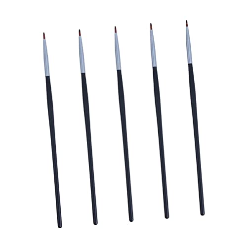 Beavorty 5stücke Eyeliner Pinsel Applikator Für Lidschatten Und Lippenstift Make-up Werkzeuge Leicht Zu Tragen Für Reisen Und Heimgebrauch von Beavorty