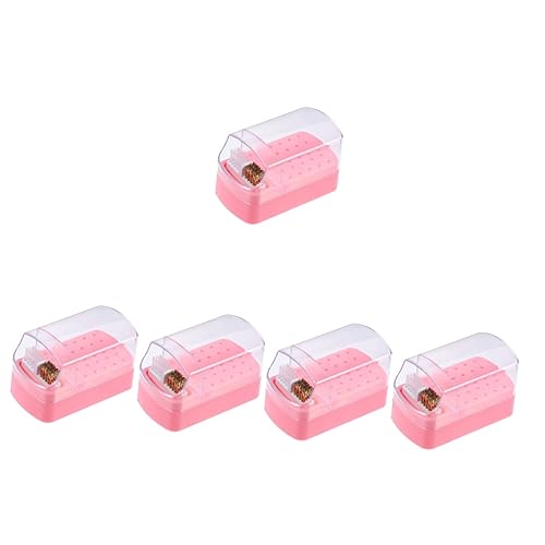 Beavorty 5st Kopfbox Für Nagellack Nägel Bohrer Halter Für Nagelbohrer Nail Charm Organizer Nagelbohrer Für Acrylnägel Professional Zubehör Für Das Nagelzimmer Sauber Veranstalter Plastik von Beavorty