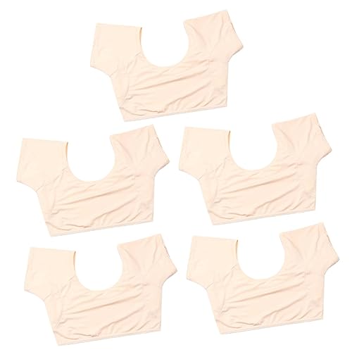 Beavorty 5St Schweißpads unter den Achseln Mädchen-Shirt Anti-Schweiß-Beweis-Hemd unter den Achseln Hemden für Männer Damen-Unterhemden Unterarm-Schweißpolsterweste Unterarm-Schweißweste BH von Beavorty