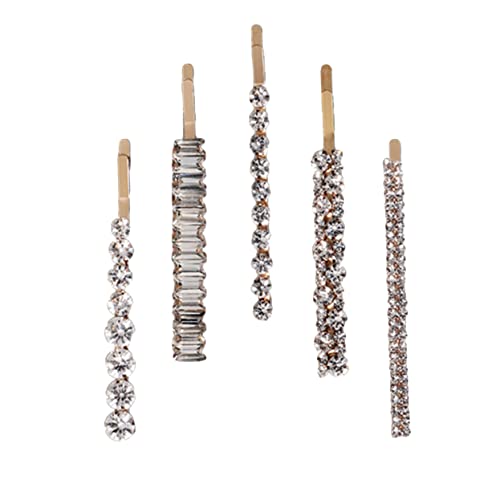 Beavorty 5stücke Haarnadeln Strass Kopfschmuck Haarschmuck Damen Haarnadeln Funkelnde Haar Clips Dekore Für Frisuren Anlässe von Beavorty