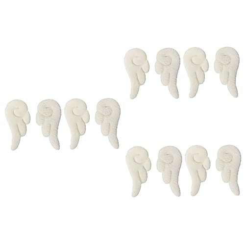 Beavorty 6 Paare Flügel Haarnadeln Halloween-party-haarspange Engelshaarspangen Haarschmuck Für Frauen Plüschflügel Schleifen Für Die Haare Flügel Haarspange Füllstoff Mädchen Niedlich von Beavorty