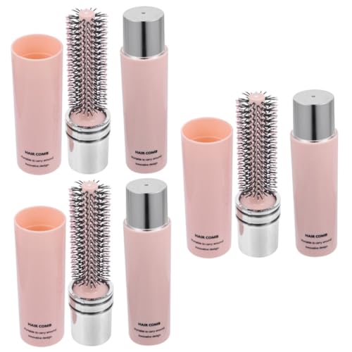 Beavorty 6 Stk Tragbarer Lockenkamm Haarbürsten für Männer Bürste zum Föhnen lockenstab bürste curling iron brush Haartrockner für Damen kleine Rundbürste Lockenbürste für kurzes Haar Rolle von Beavorty