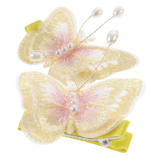 Beavorty 6 Stk Schmetterling Haarnadel Damen-Schmetterlings-Haarspangen kinder haarspangen haarspange kinder Haarklammer Tiara süße Haarspange Temperament Haarspange Leichtigkeit schmücken von Beavorty