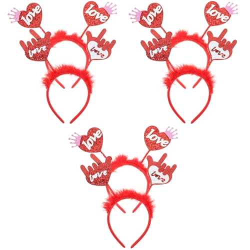 Beavorty 6 Stk Liebe Stirnband Haarschmuck Kind Mädchen Amor Eisen von Beavorty